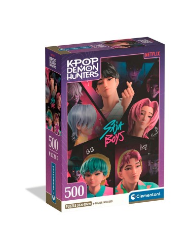 Puzzle 500 K-Pop Demon Hunters 35625 K-POP DEMON HUNTERS CLEMENTONI