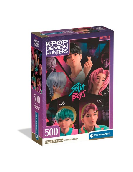 Puzzle 500 K-Pop Demon Hunters 35625 K-POP DEMON HUNTERS CLEMENTONI