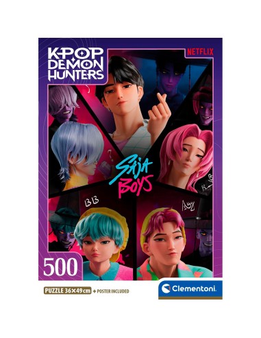 Puzzle 500 K-Pop Demon Hunters 35625 K-POP DEMON HUNTERS CLEMENTONI