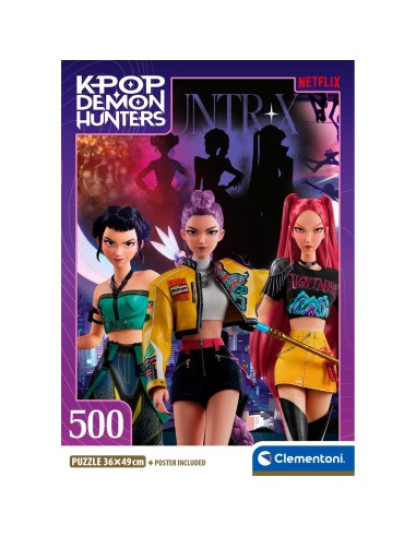 Puzzle 500 K-Pop Demon Hunters 35626 K-POP DEMON HUNTERS CLEMENTONI