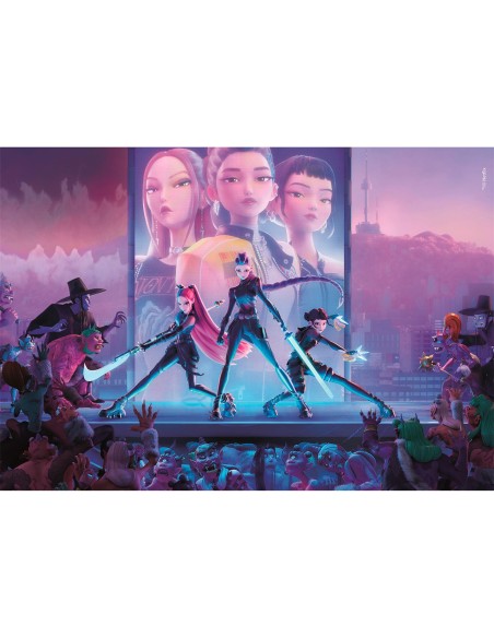 Puzzle 1000 K-Pop Demon Hunters 37121 K-POP DEMON HUNTERS CLEMENTONI