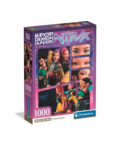 Puzzle 1000 K-Pop Demon Hunters 37125 K-POP DEMON HUNTERS CLEMENTONI