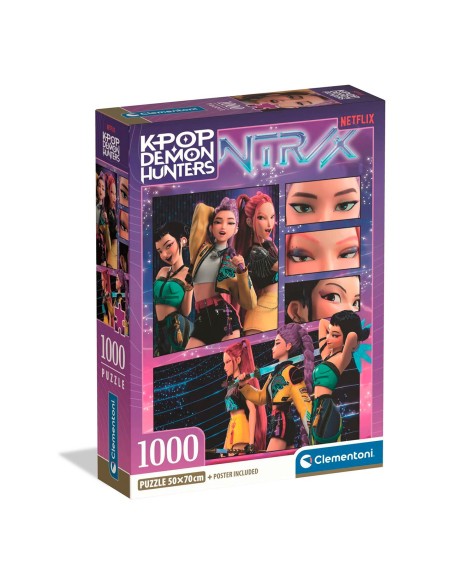 Puzzle 1000 K-Pop Demon Hunters 37125 K-POP DEMON HUNTERS CLEMENTONI