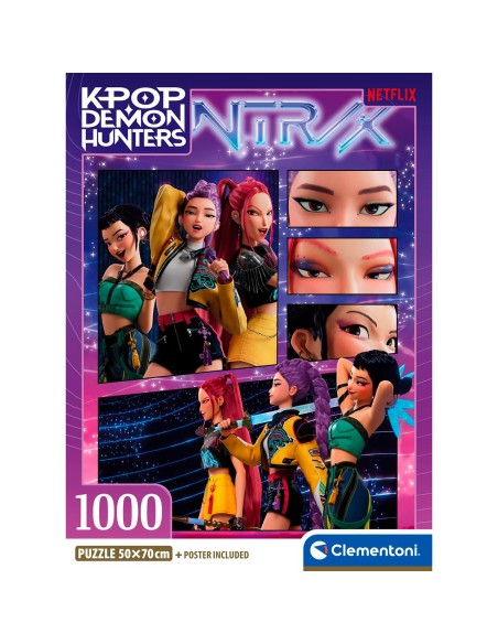 Puzzle 1000 K-Pop Demon Hunters 37125 K-POP DEMON HUNTERS CLEMENTONI