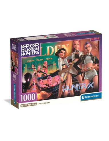 Puzzle 1000 K-Pop Demon Hunters 37126 K-POP DEMON HUNTERS CLEMENTONI