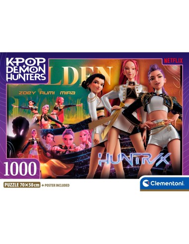 Puzzle 1000 K-Pop Demon Hunters 37126 K-POP DEMON HUNTERS CLEMENTONI