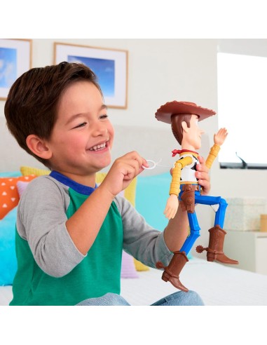 Figura Deluxe Parlanchina Woody JMW22 TOY STORY MATTEL