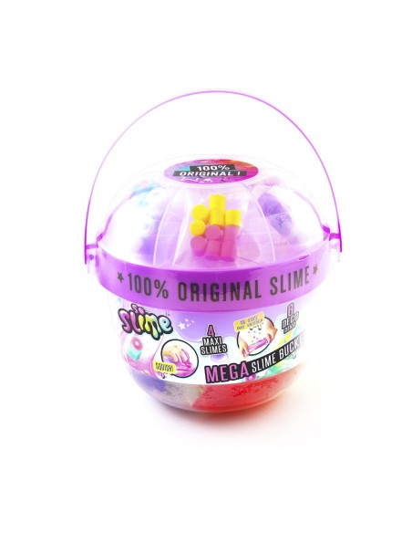 Cubo de 4 Slimes con 6 decoraciones SSC394 CANAL TOYS