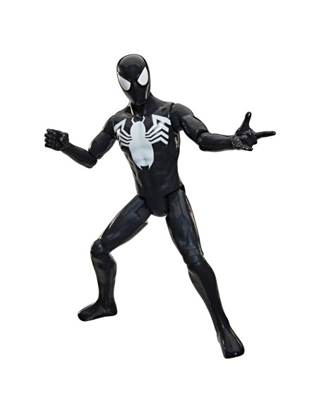 Figura Titán Series Spider-Man Traje negro G2860 SPIDERMAN HASBRO