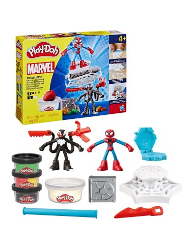Spider-Man Lanza y Atrapa F9827 SPIDERMAN PLAY-DOH