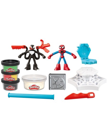 Spider-Man Lanza y Atrapa F9827 SPIDERMAN PLAY-DOH