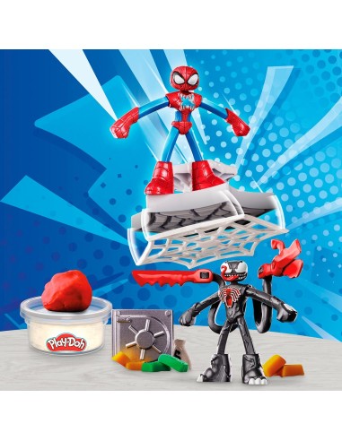 Spider-Man Lanza y Atrapa F9827 SPIDERMAN PLAY-DOH