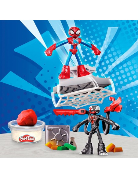 Spider-Man Lanza y Atrapa F9827 SPIDERMAN PLAY-DOH