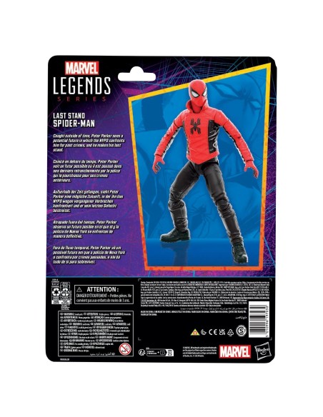 Figura Last Stand Spider-Man F9020 SPIDERMAN HASBRO