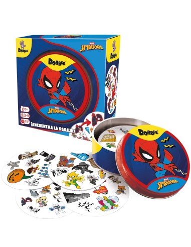 Dobble Spiderman DOBSPI07ES SPIDERMAN ASMODEE