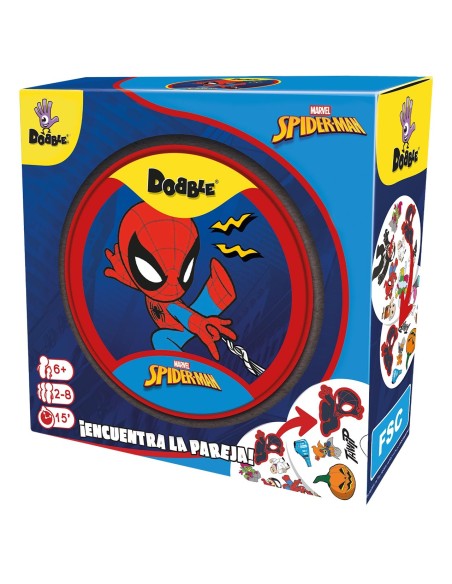 Dobble Spiderman DOBSPI07ES SPIDERMAN ASMODEE