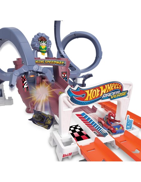 Pista telaraña de Spider-man racerverse HPL34 SPIDERMAN HOT WHEELS