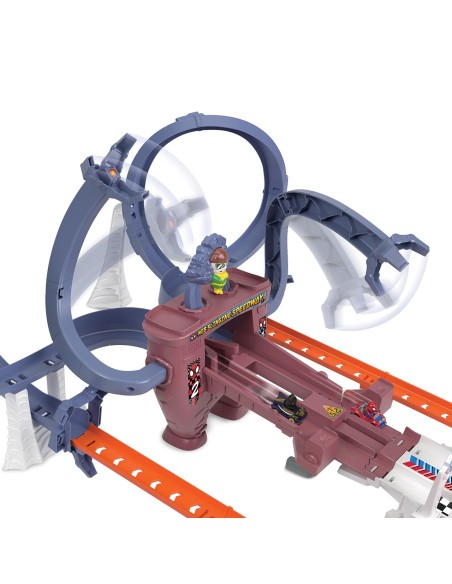 Pista telaraña de Spider-man racerverse HPL34 SPIDERMAN HOT WHEELS