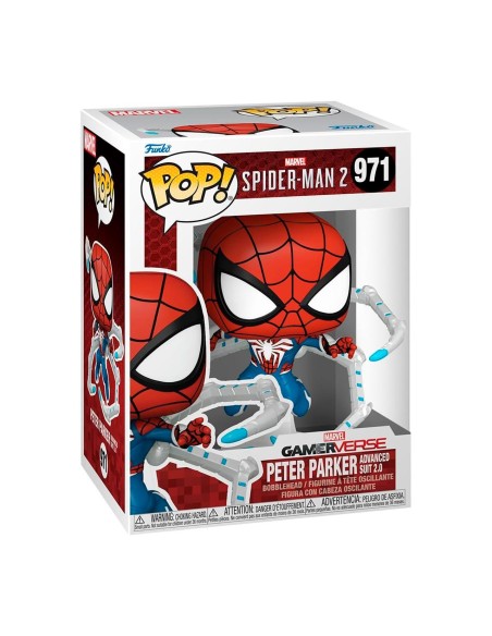 Funko Pop Spider-Man 2 -Peter Parker Traje 2.0- 76109 SPIDERMAN FUNKO