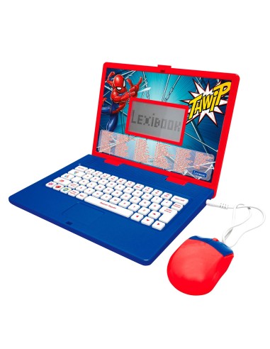 Portátil Educativo Bilingüe Spider-Man JC601SPi2 SPIDERMAN LEXIBOOK