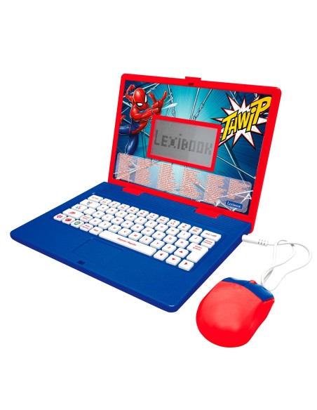 Portátil Educativo Bilingüe Spider-Man JC601SPi2 SPIDERMAN LEXIBOOK
