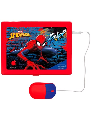Portátil Educativo Bilingüe Spider-Man JC601SPi2 SPIDERMAN LEXIBOOK