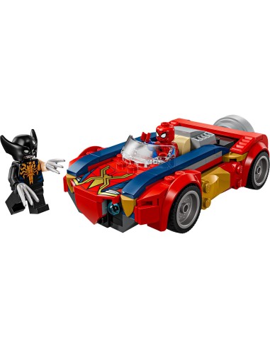 Coche de Spider-Man vs Lobezno Venomizado 76336 SPIDERMAN LEGO