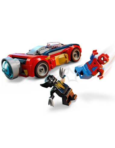 Coche de Spider-Man vs Lobezno Venomizado 76336 SPIDERMAN LEGO