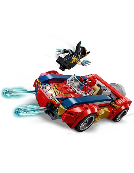 Coche de Spider-Man vs Lobezno Venomizado 76336 SPIDERMAN LEGO