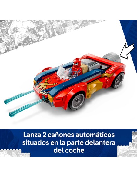 Coche de Spider-Man vs Lobezno Venomizado 76336 SPIDERMAN LEGO