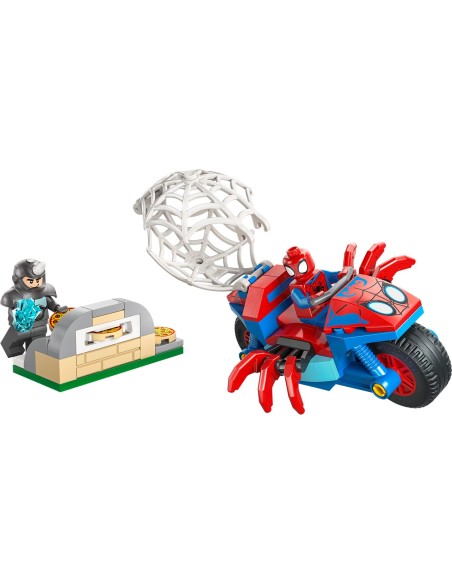 Spidey en su moto vs Rino 11206 SPIDERMAN LEGO