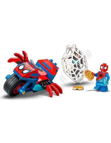 Spidey en su moto vs Rino 11206 SPIDERMAN LEGO