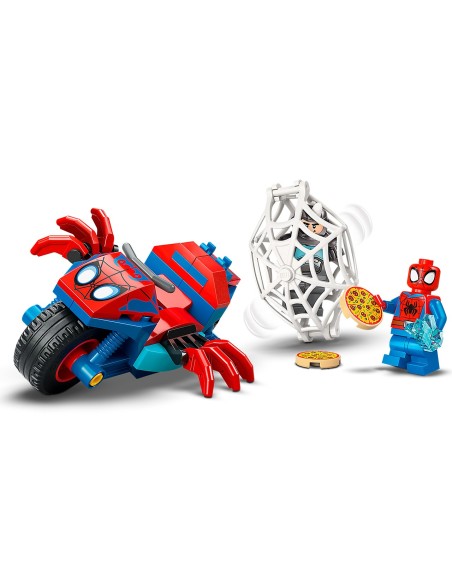 Spidey en su moto vs Rino 11206 SPIDERMAN LEGO