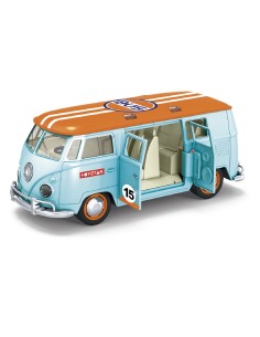 Furgoneta retro clásica a escala 1:14 con luces y música 757T01082 TACHAN