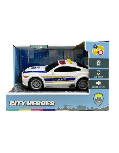 Vehículos de servicio urbano surtido a escala 1:32 en expositor 12 piezas 757T01084 TACHAN