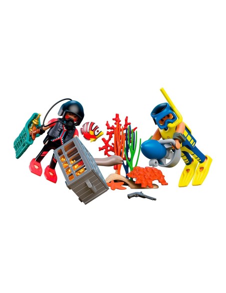 Policía buzo con Tesoro 72078 PLAYMOBIL
