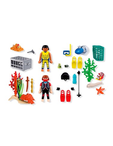 Policía buzo con Tesoro 72078 PLAYMOBIL