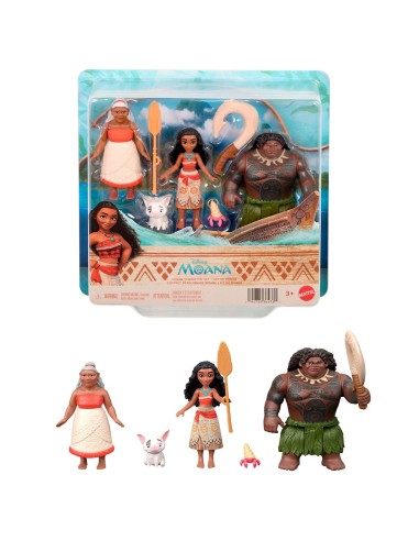Multipack Muñeca Pequeña Vaiana 2 JLN21 DISNEY PRINCESS MATTEL