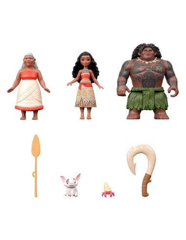 Multipack Muñeca Pequeña Vaiana 2 JLN21 DISNEY PRINCESS MATTEL