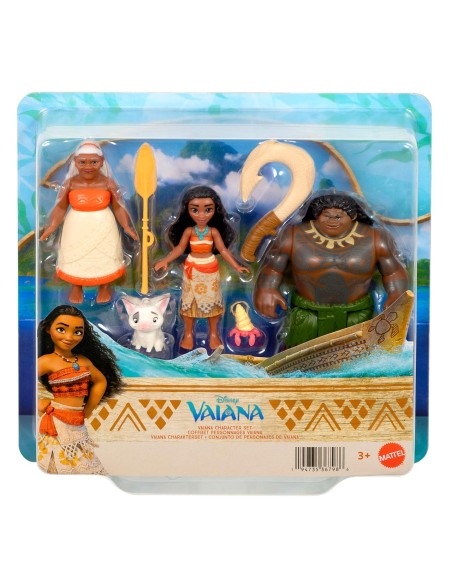 Multipack Muñeca Pequeña Vaiana 2 JLN21 DISNEY PRINCESS MATTEL