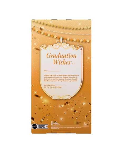 Muñeca Barbie Signature Graduation Wishes JJX81 BARBIE