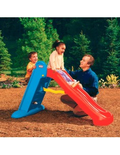 Tobogán grande rojo y azul 4884 LITTLE TIKES