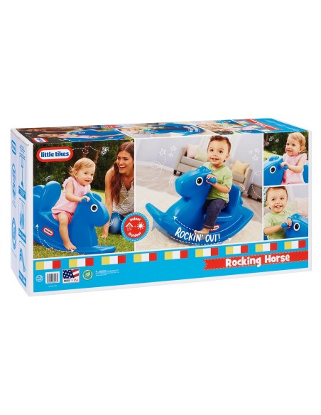 Balancín caballo azul 173950 LITTLE TIKES