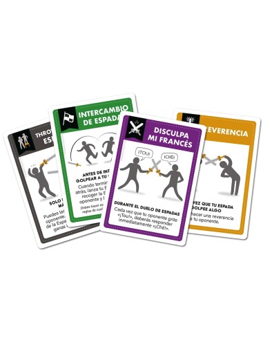 Vamos a pegarnos con espadas de mentira EKISWRD01ES ASMODEE