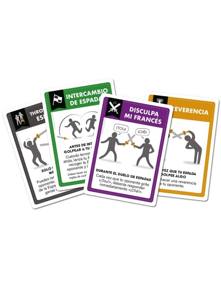 Vamos a pegarnos con espadas de mentira EKISWRD01ES ASMODEE