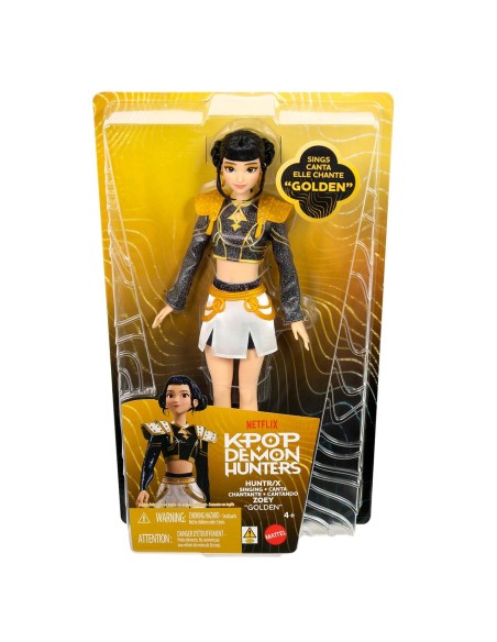 Muñeca Musical Zoey Golden JRN42 K-POP DEMON HUNTERS MATTEL
