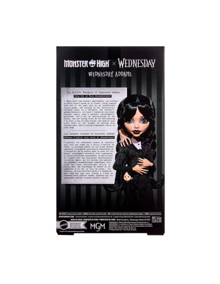 Muñeca Wednesday Nuevo Look JNJ91 MONSTER HIGH