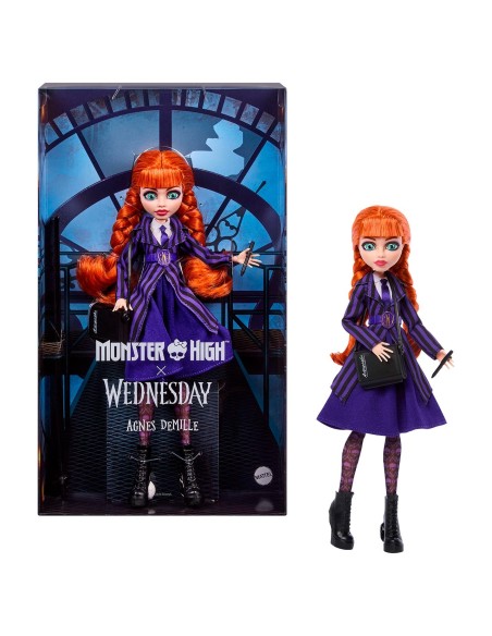 Muñeca Wednesday Agnes JNJ92 MONSTER HIGH