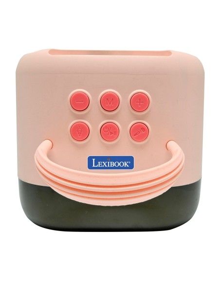 Karaoke Rosa con 2 micrófonos BTC030PK DISNEY LEXIBOOK
