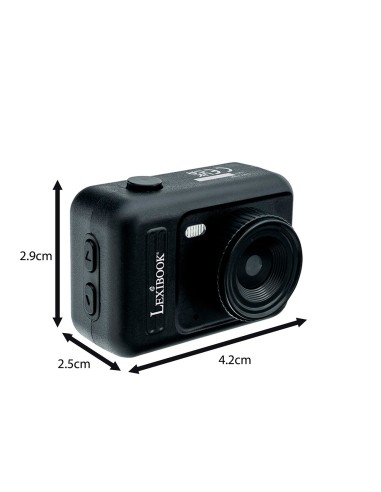 Mini Cámara Digital Negra DJKC76BK LEXIBOOK